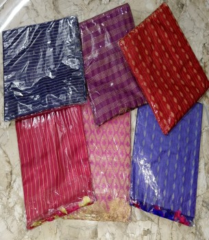 NAVY BLUE KOTA STAPLE SAREE NK01
